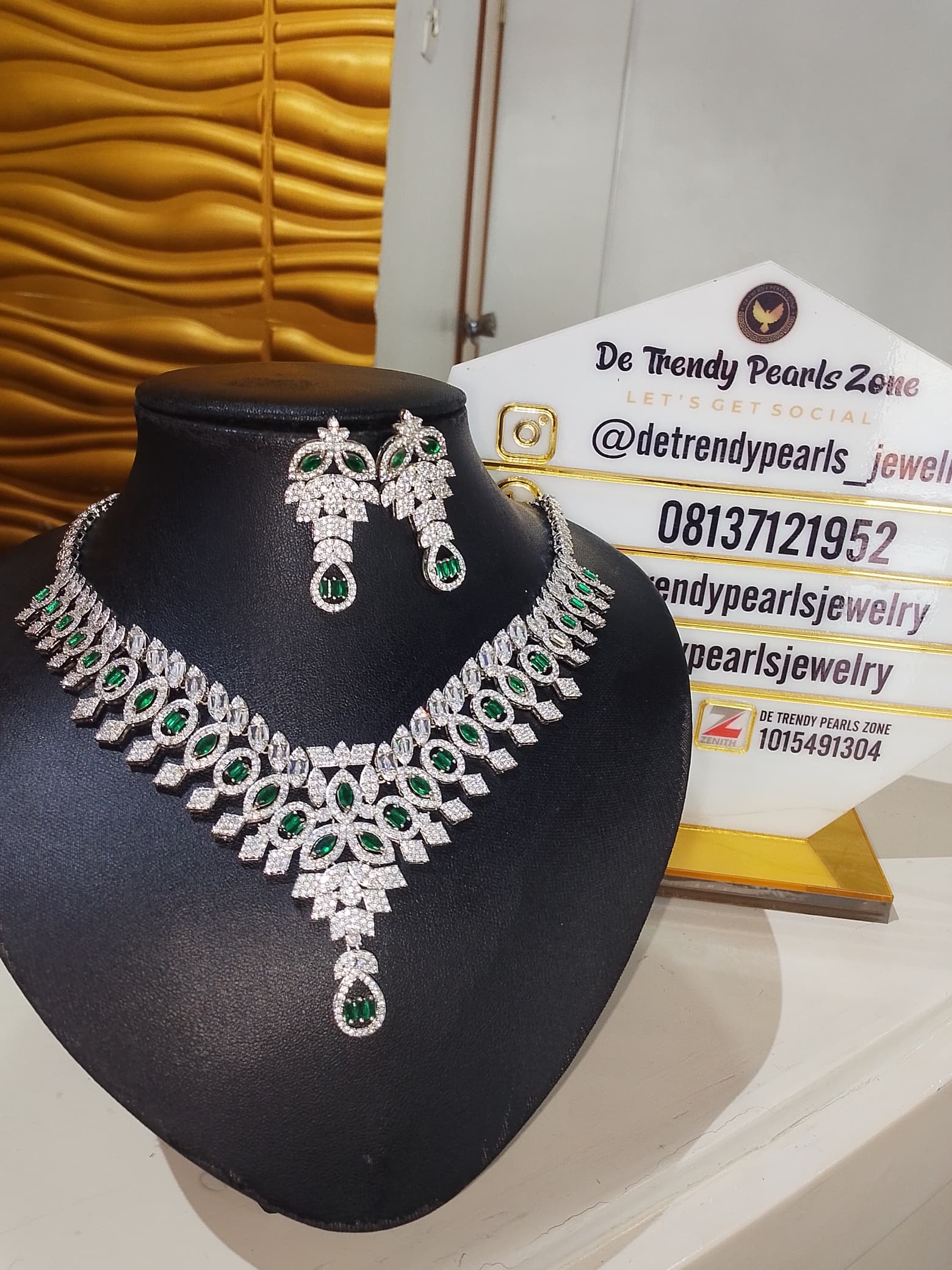 SILVER X GREEN SET